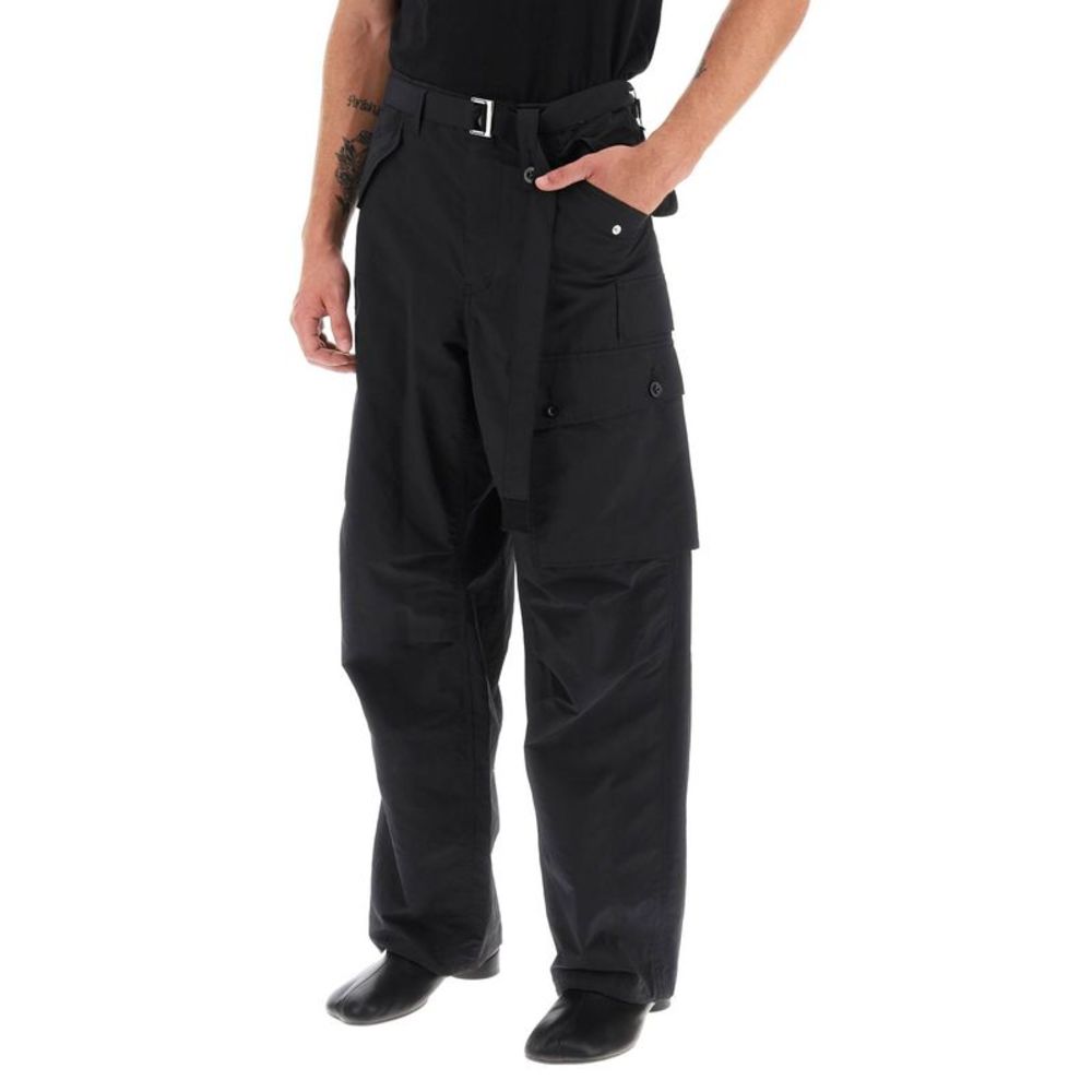Sacai Cargo Pants In Taffeta - Picture 4 of 4